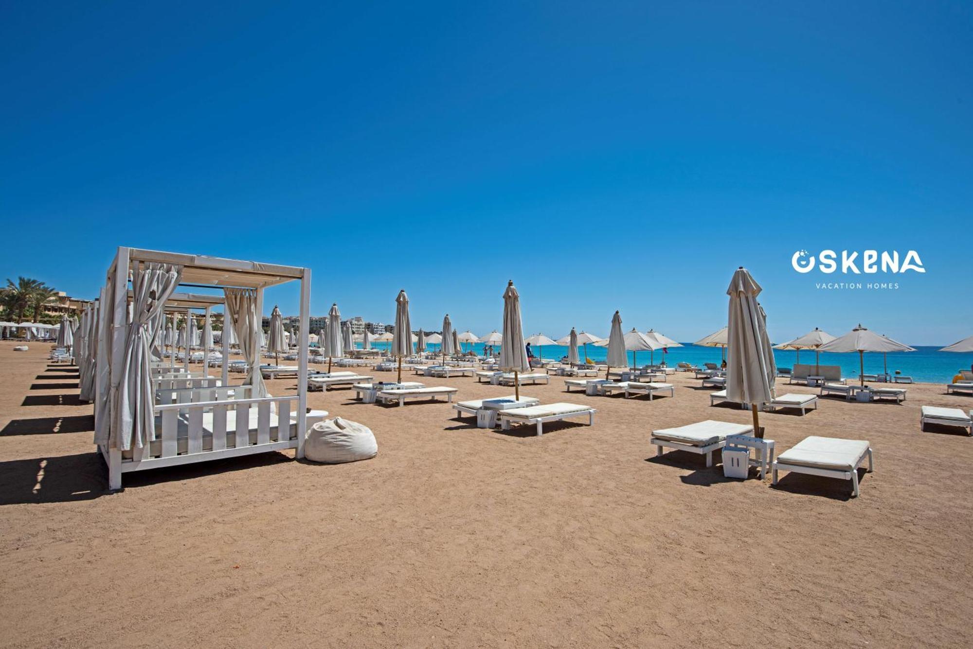 Ferienwohnung Oskena Azzurra Sahl Hasheesh Hurghada Exterior foto