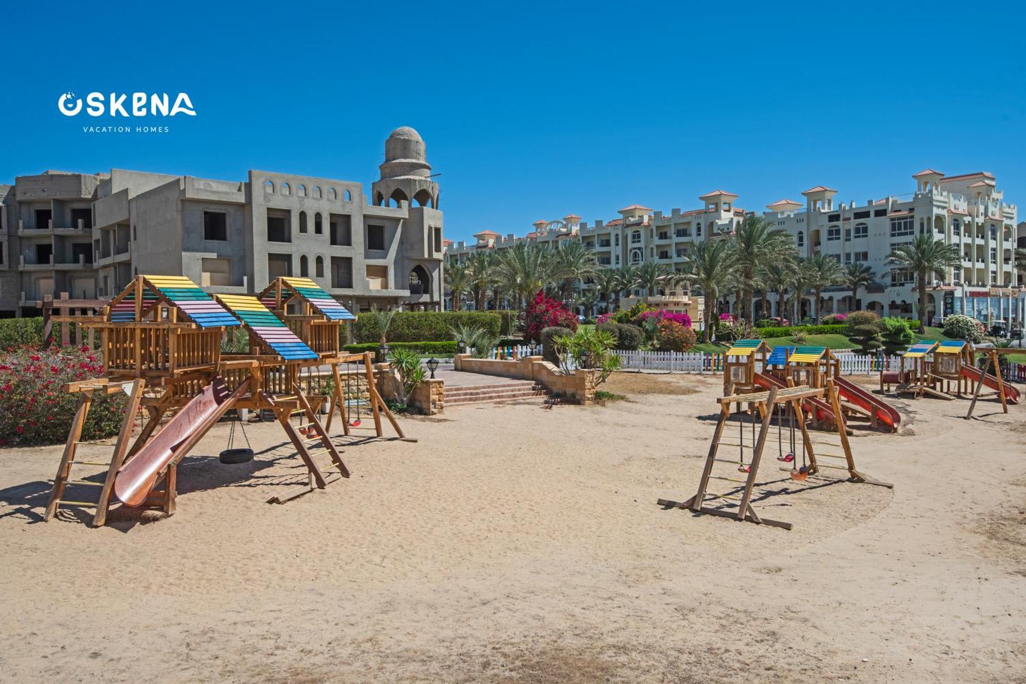 Ferienwohnung Oskena Azzurra Sahl Hasheesh Hurghada Exterior foto